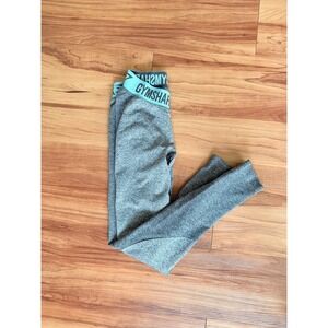 Gymshark Grey Marl Seamless Workout Leggings Size S